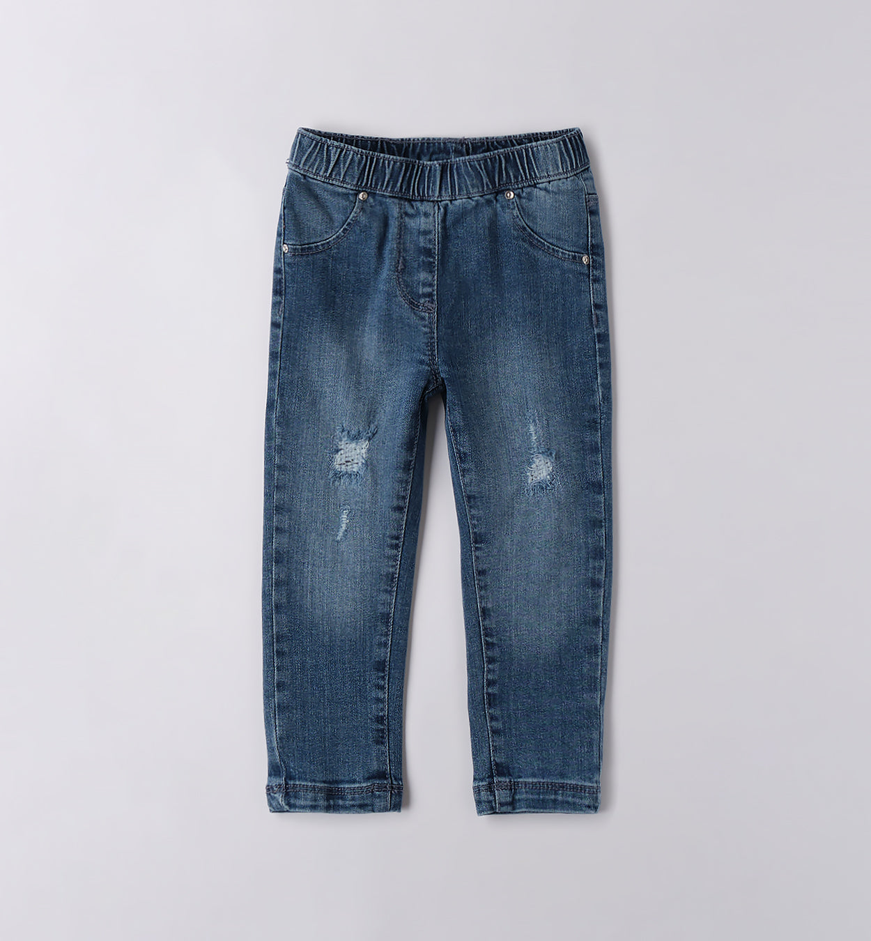 Jeans stone wash da bambina