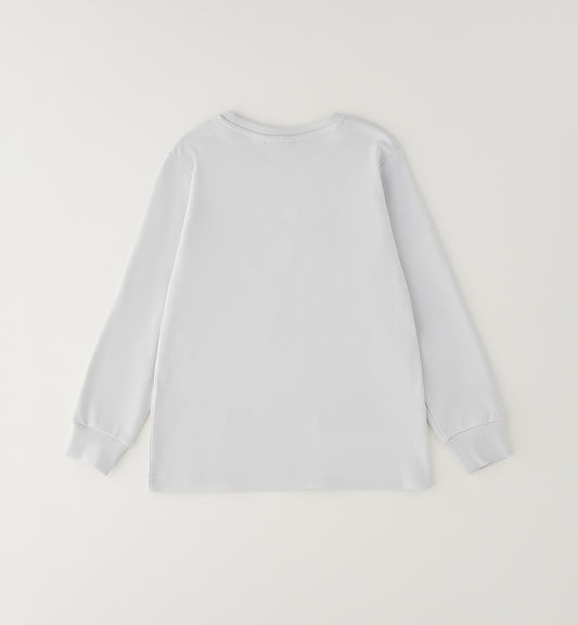 Maglietta Bambino Sarabanda Grigio Perla – Girocollo Elegante