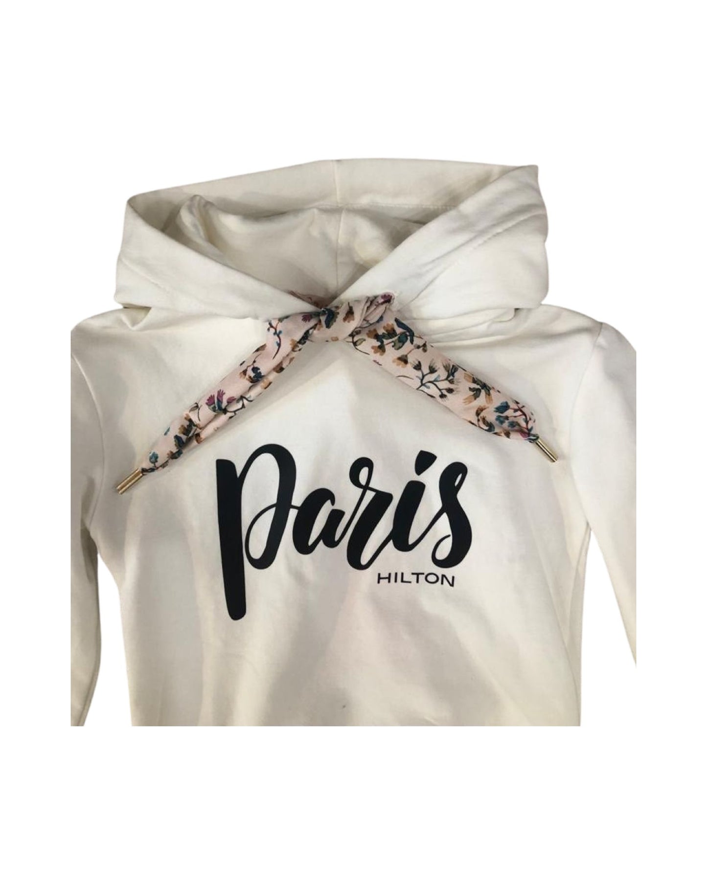 felpa , Felpa corta con cappuccio per bambina da 3anni a 7anni Paris Hilton PHBSW4183 - BabyBimbo 0-16, abbigliamento bambini