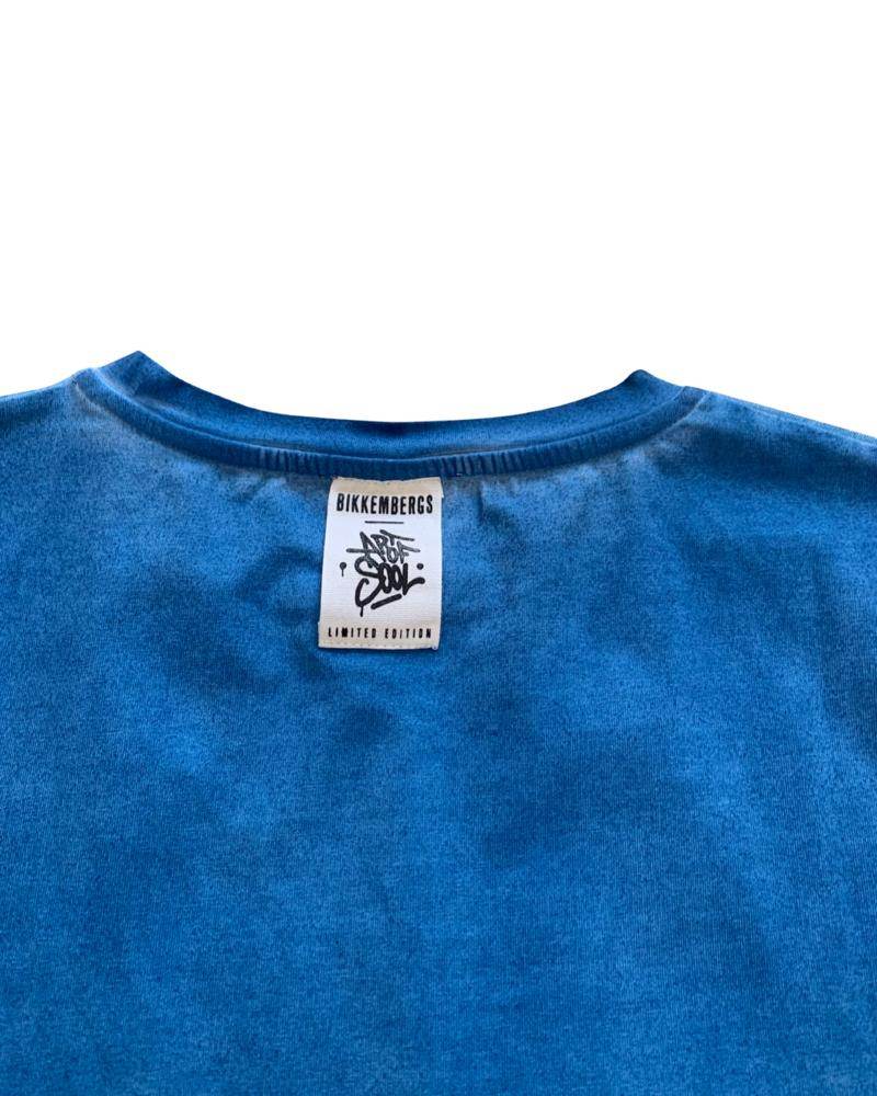 Maglietta di cotone per Ragazzo manica corta 8anni-16anni Bikkembergs BK2504 - OOPS by BabyBimbo 0-16