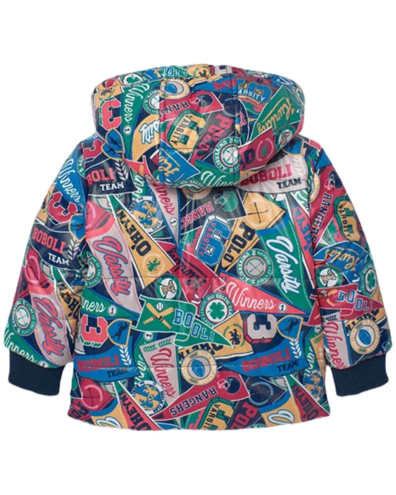 Parka reversibile stampata per Bambino da 12mesi a 8anni Boboli 309169 - OOPS by BabyBimbo 0-16