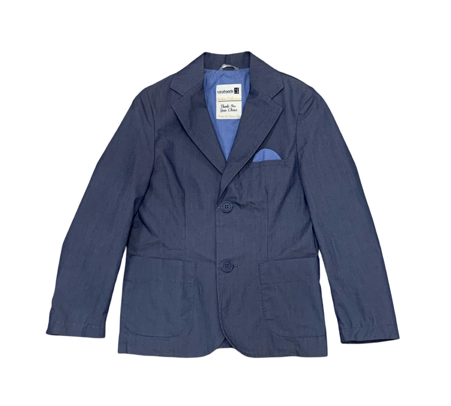 GIACCA ELEGANTE BLU 7ANNI SARABANDA 0M360