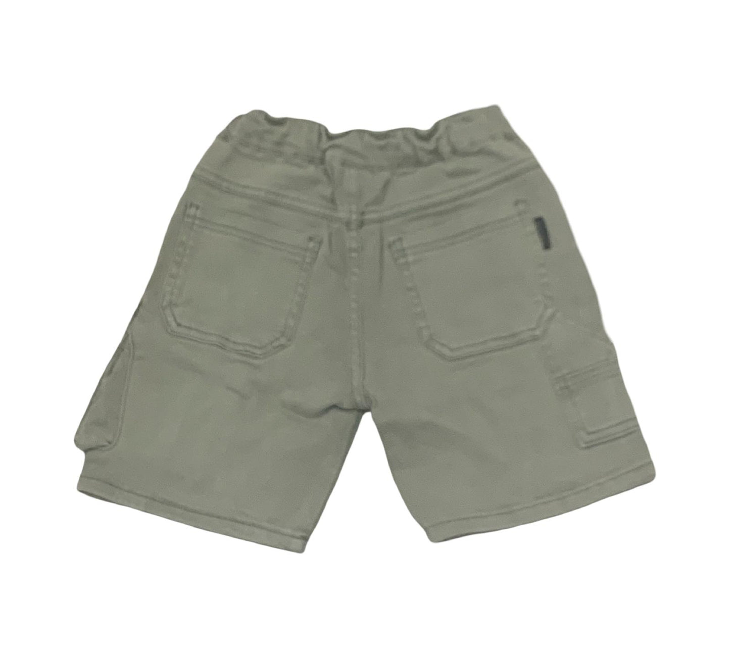JEANS BERMUDA CON TASCHE VERDE