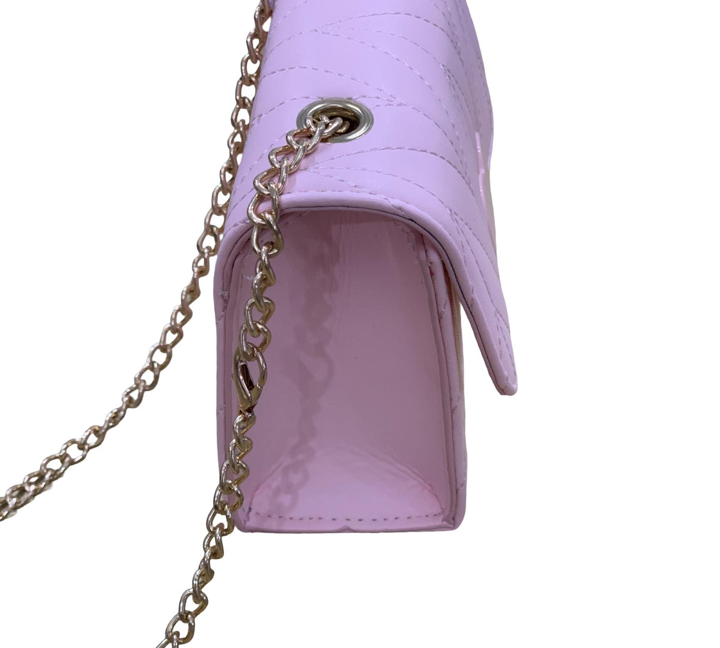 BORSA ROSA CON TRACOLLA