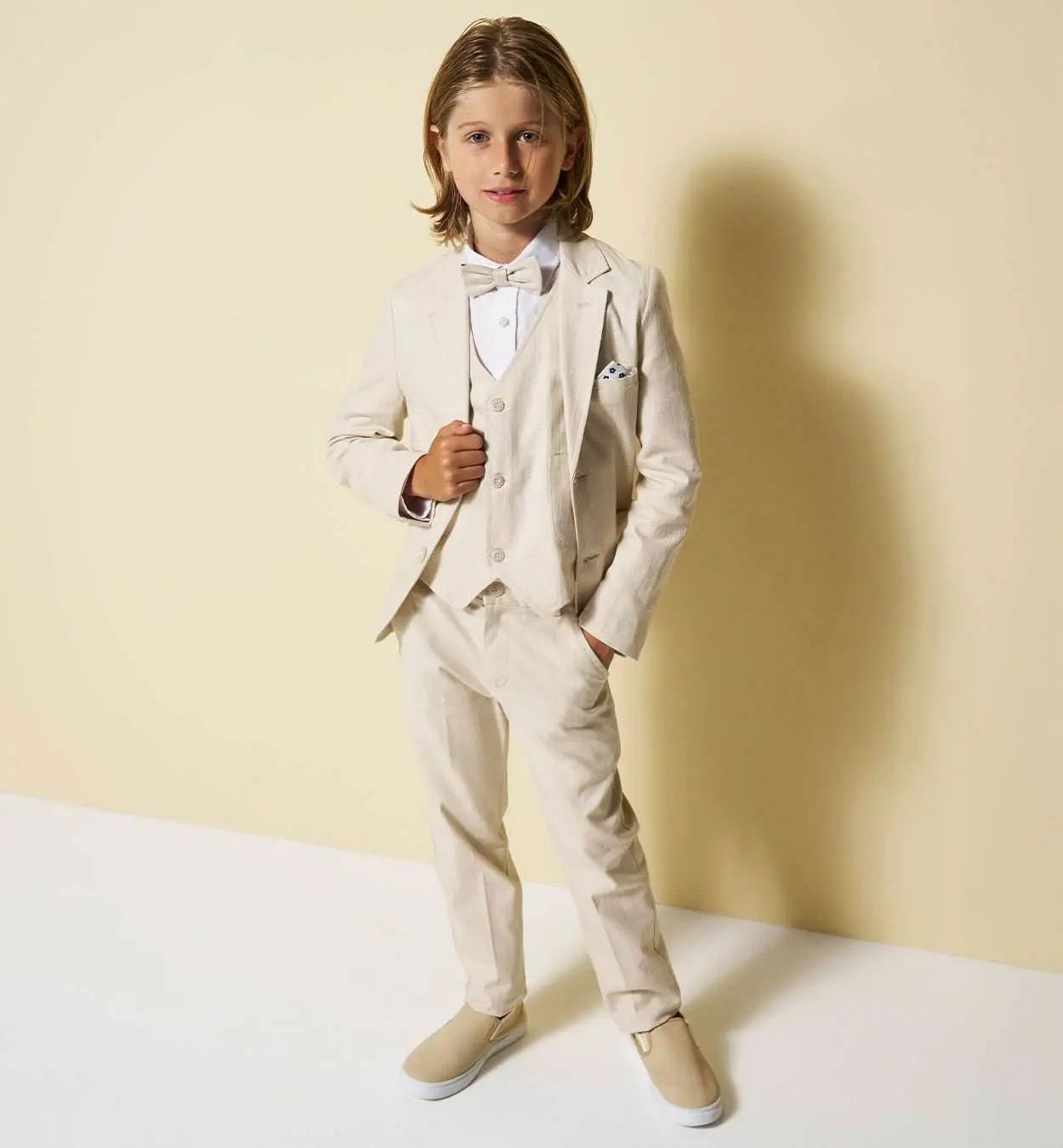 GIACCA CERIMONIA BEIGE