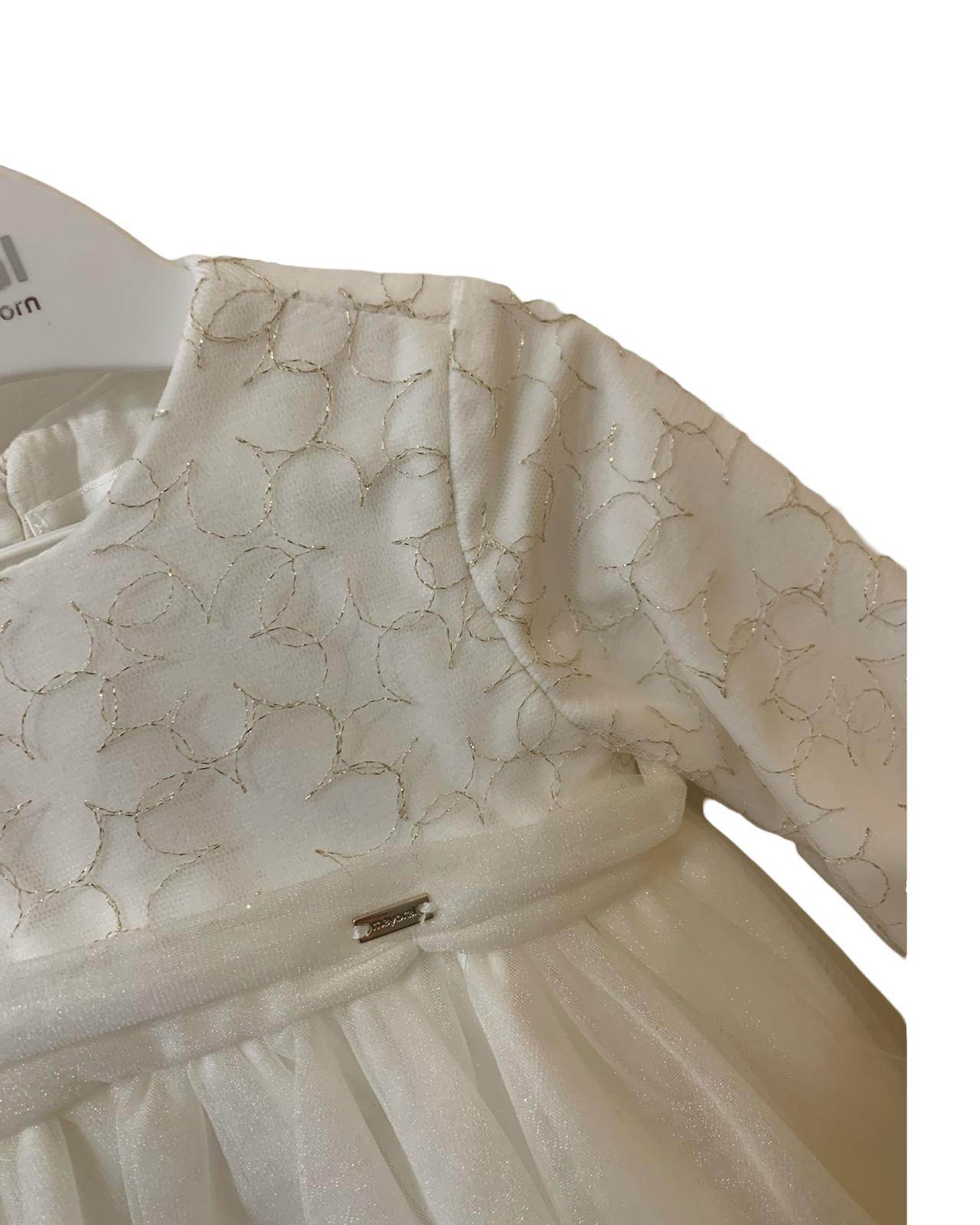 Vestito tulle ricamo neonata neonata 0-18mesi Mayoral 02855-24 - OOPS by BabyBimbo 0-16