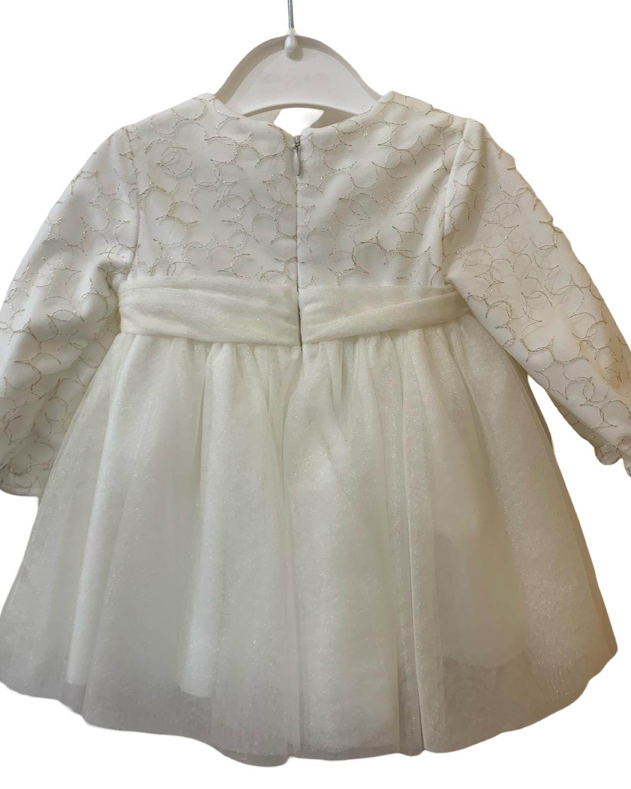 Vestito tulle ricamo neonata neonata 0-18mesi Mayoral 02855-24 - OOPS by BabyBimbo 0-16