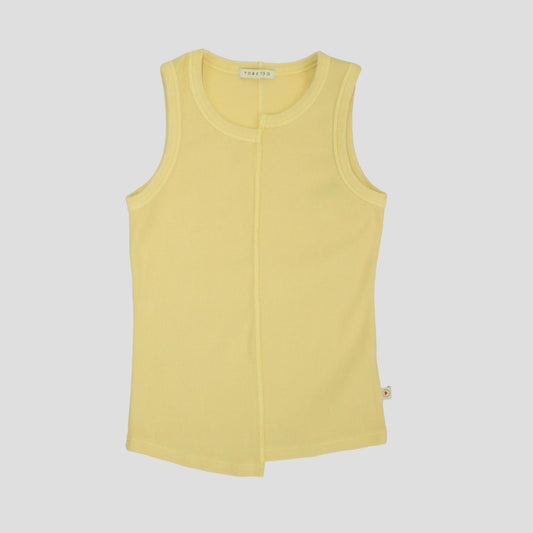 Canotta a Costina Ragazza Gialla – TOBETOO