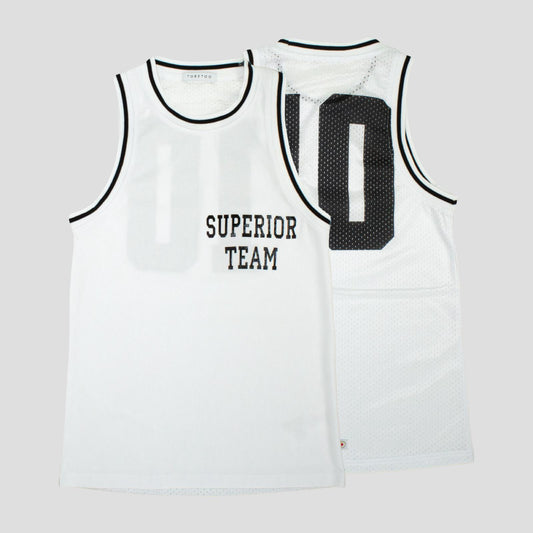 Canotta Basket Bianca Ragazza con Numero 10 – TOBETOO - OOPS by BabyBimbo 0-16