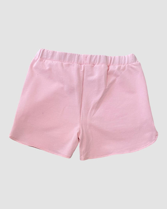 Shorts Rosa Ragazza in Cotone Sportivo – Casual Trendy- FREDDY