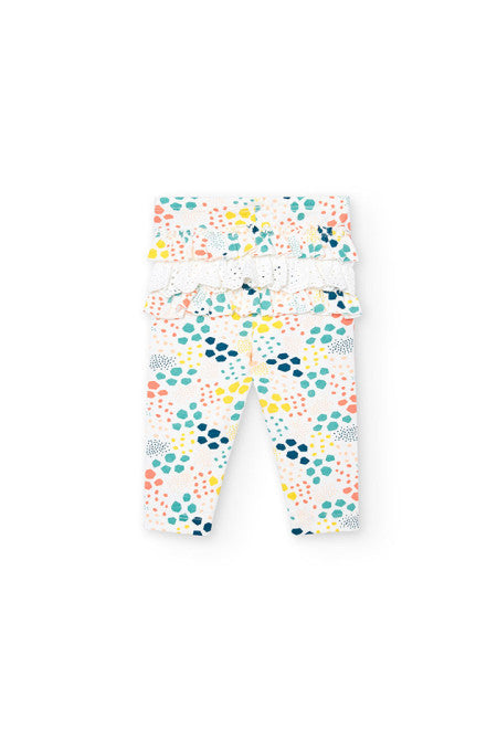 Completo leggings per neonata da 3mesi a 12mesi Boboli 128002