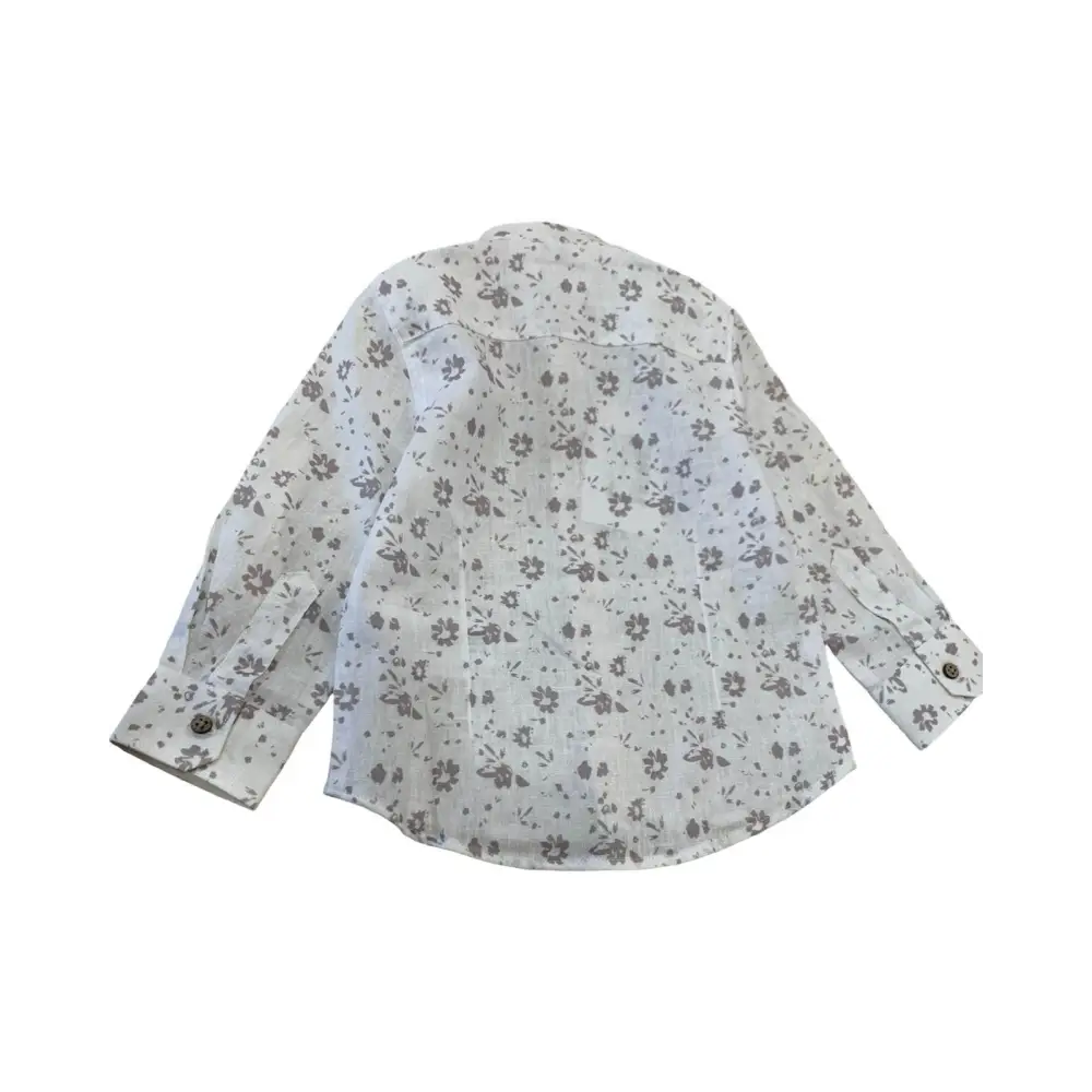 Camicia coreana fantasia Fiori per Bambino da6mesi a 24mesi Y-CLU BYN10954 - OOPS by BabyBimbo 0-16