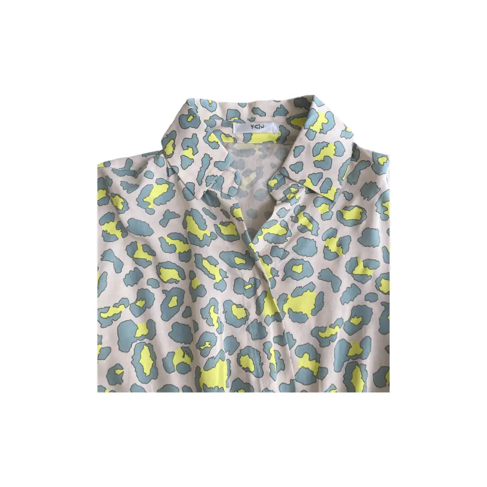 Camicia corta maculato per bambina da 8anni a 16anni Y-Clù Y19145 - OOPS by BabyBimbo 0-16