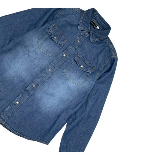 CAMICIA DENIM LEGGERA SARABANDA 0B621 - Camicia