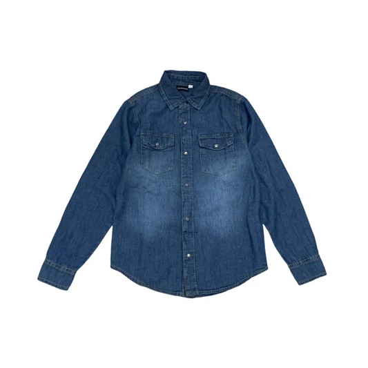 CAMICIA DENIM LEGGERA SARABANDA 0B621 - 8anni - Camicia