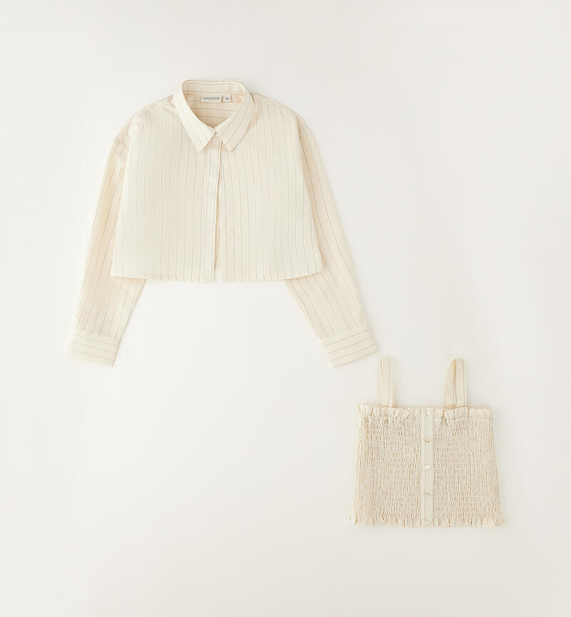 Camicia e top ragazza Sarabanda - OOPS by BabyBimbo 0-16