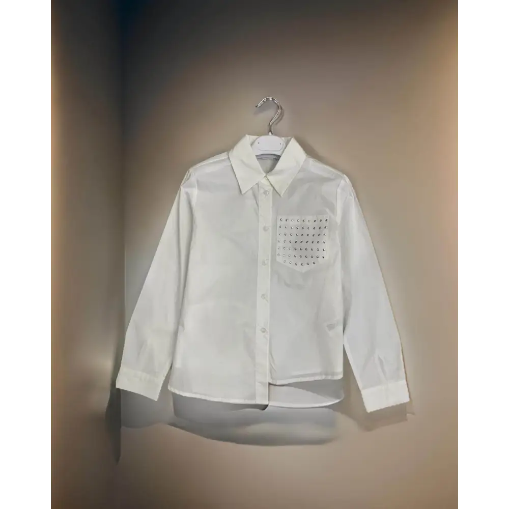 Camicia Over per Ragazza da 8anni a 16anni Y-Clu YFJF24S104 - OOPS by BabyBimbo 0-16
