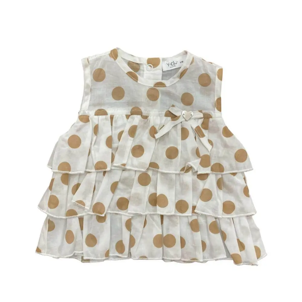 Camicia per neonata Pois Y-Clu YN9793 - OOPS by BabyBimbo 0-16