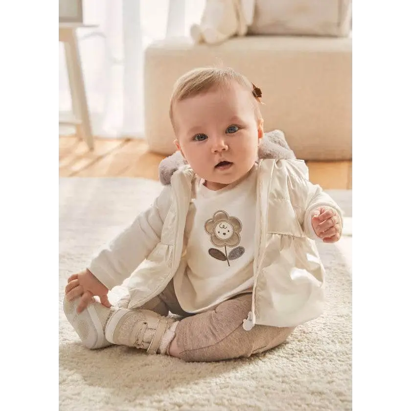 Completo 3 pezzi Gilet neonata 0-18mesi Mayoral 2614 - OOPS by BabyBimbo 0-16