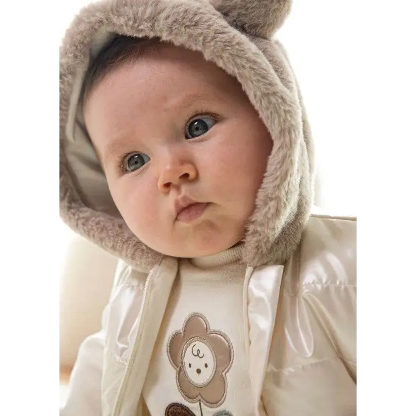 Completo 3 pezzi Gilet neonata 0-18mesi Mayoral 2614 - OOPS by BabyBimbo 0-16