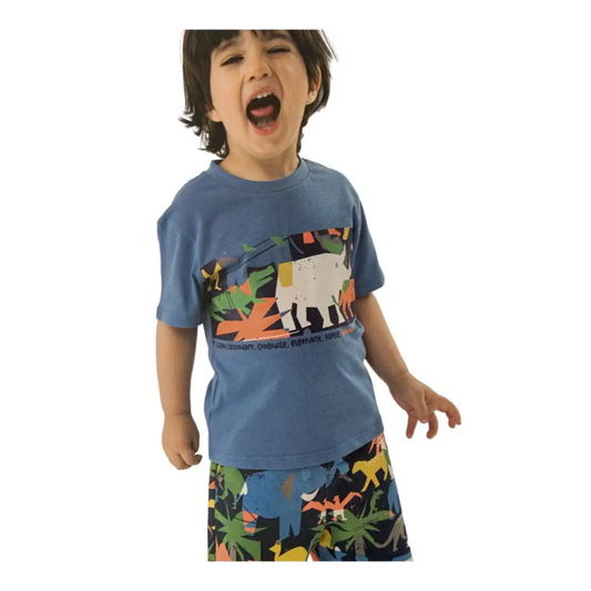 COMPLETO ESTIVO MULTICOLORE BOBOLI 301071 - pantaloni