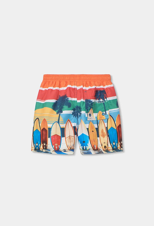 Costume da bagno bambino tessuto riciclato tavola da surf – BOBOLI