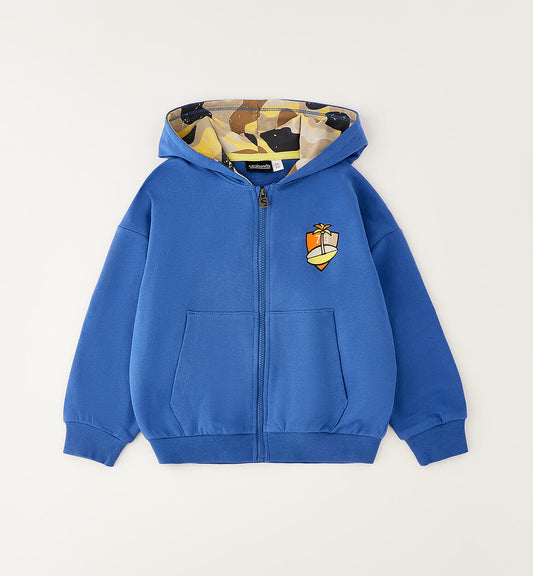 Felpa bambino 100% cotone Sarabanda - OOPS by BabyBimbo 0-16