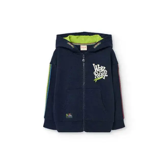 Felpa Blu per Bambino da 4anni a 10anni Boboli 531010 - OOPS by BabyBimbo 0-16