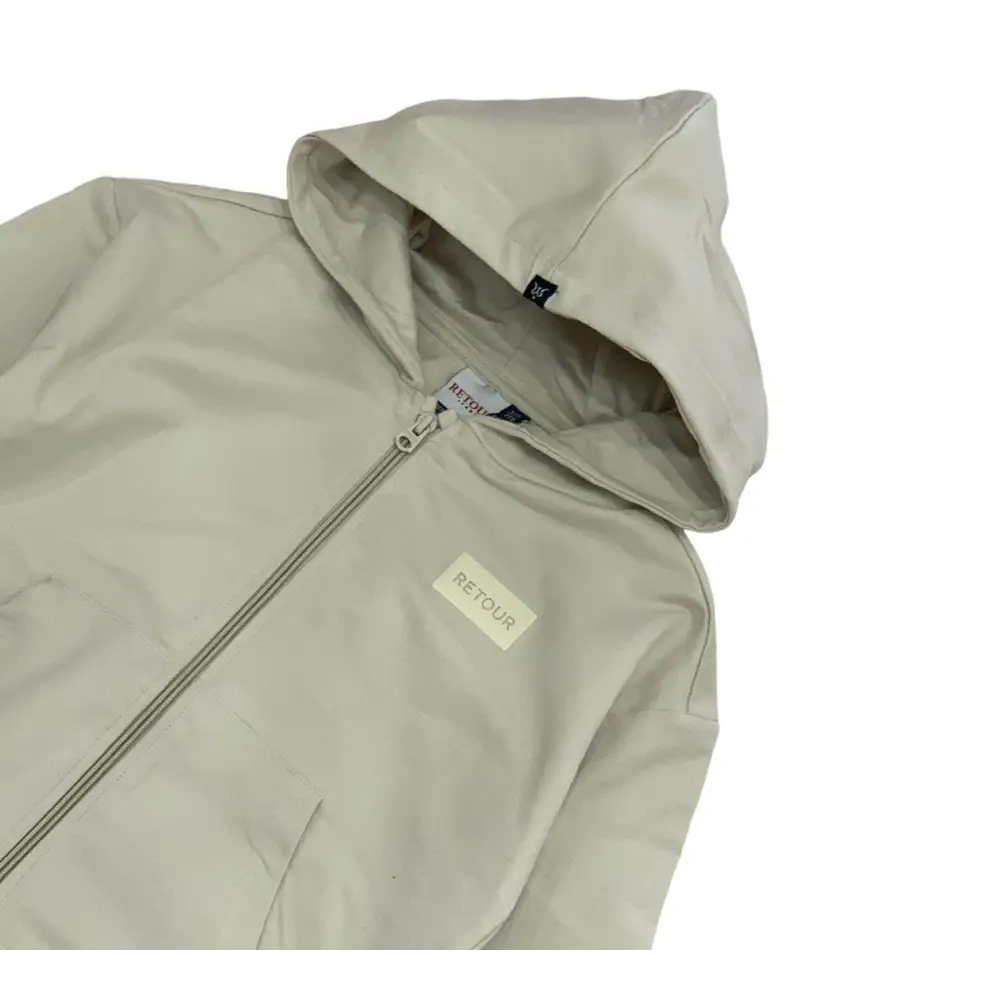 FELPA CON CAPPUCCIO BEIGE RETOUR RJB-051-716 - OOPS by BabyBimbo 0-16