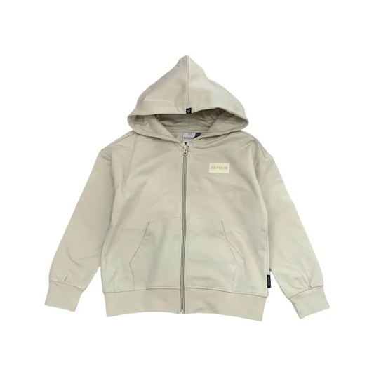 FELPA CON CAPPUCCIO BEIGE RETOUR RJB-051-716 - OOPS by BabyBimbo 0-16