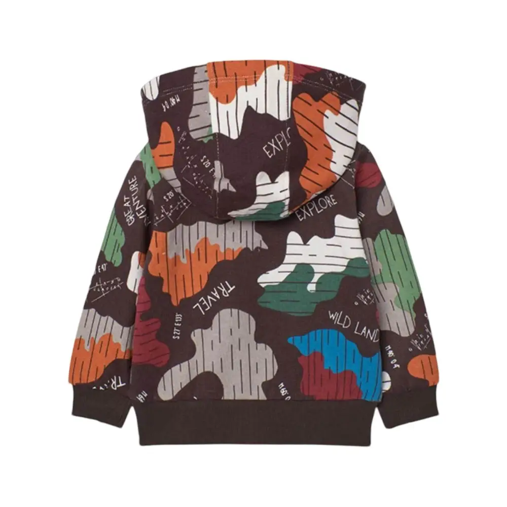 Felpa con stampa camouflage per Bambino da 18mesi a 8anni Boboli 339162 - OOPS by BabyBimbo 0-16