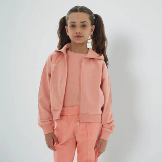 FELPA CORTA APERTA CON CAPPUCCIO FREDDY FR1985 - Felpa