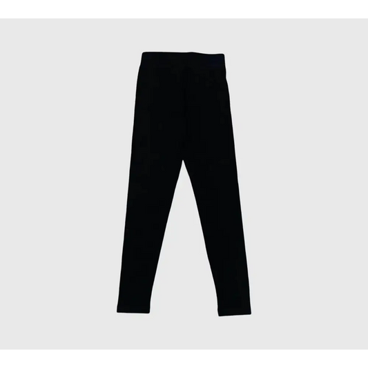 Leggings Freddy FR2012 bambini neri elasticizzati e comodi ideali per attività sportive e casual