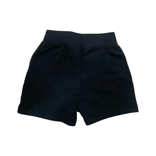 Freddy pantaloncini corti ragazza 8-16 anni neri in cotone con vita elasticizzata modello basic