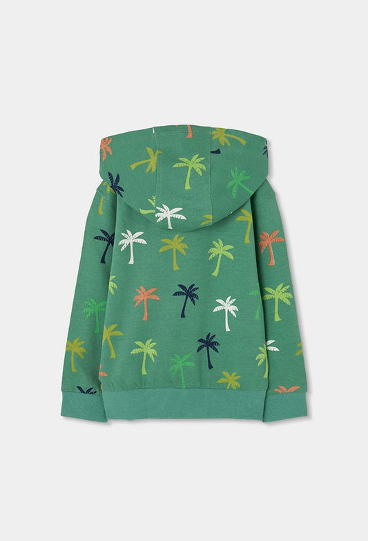 Giacca da bambino verde con palme-BOBOLI - OOPS by BabyBimbo 0-16