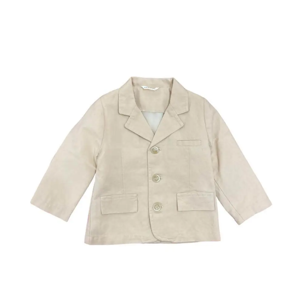 Giacca elegante beige per Bimbo Minibanda 3Q662 - OOPS by BabyBimbo 0-16