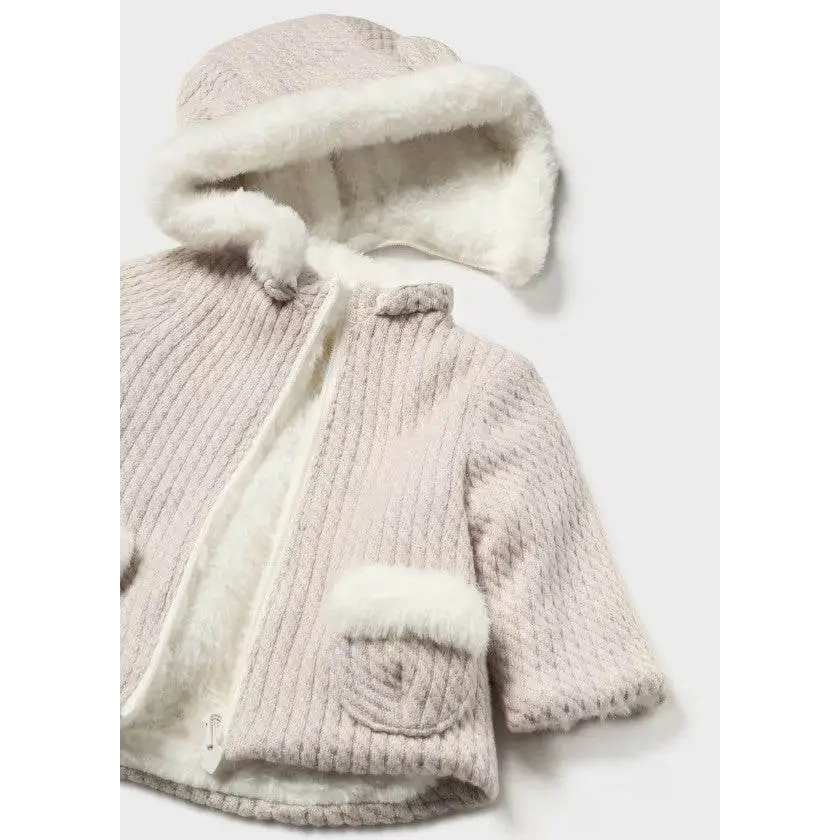 Giacca in maglia reversibile neonata 0-18mesi Mayoral 2809 - OOPS by BabyBimbo 0-16