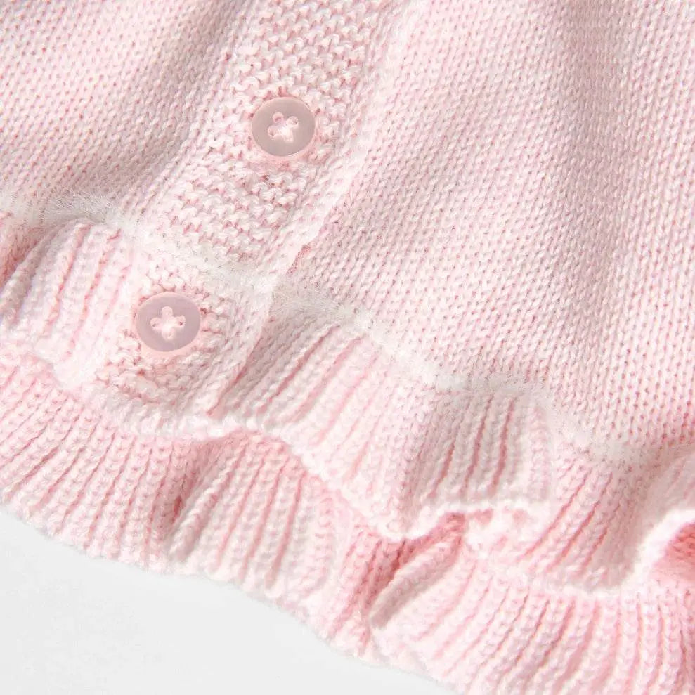 Giacchetta tricot rosa per neonate 1-6 mesi Boboli 747019 - OOPS by BabyBimbo 0-16