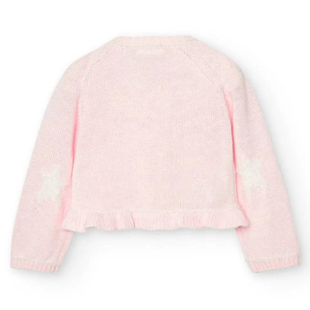 Giacchetta tricot rosa per neonate 1-6 mesi Boboli 747019 - OOPS by BabyBimbo 0-16