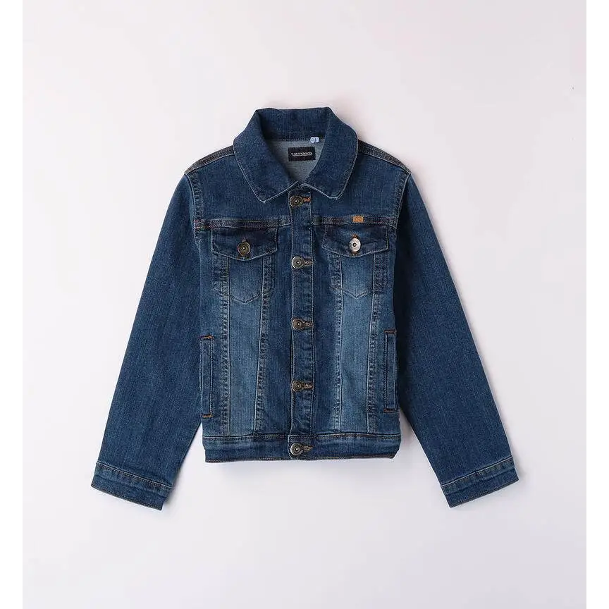 Giubbino jeans ragazzo per Ragazzo Sarabanda 8675 7400 - OOPS by BabyBimbo 0-16
