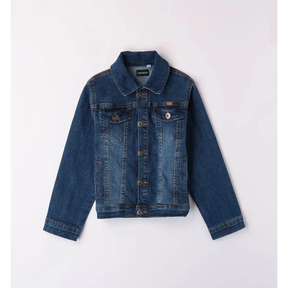 Giubbino jeans ragazzo per Ragazzo Sarabanda 8675 7400 - OOPS by BabyBimbo 0-16