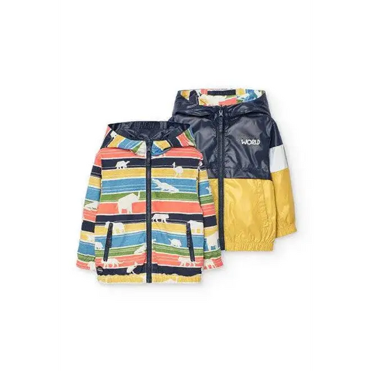 Giubbotto reversibile per Bambino da 12mesi a 8anni Boboli 301150 - OOPS by BabyBimbo 0-16