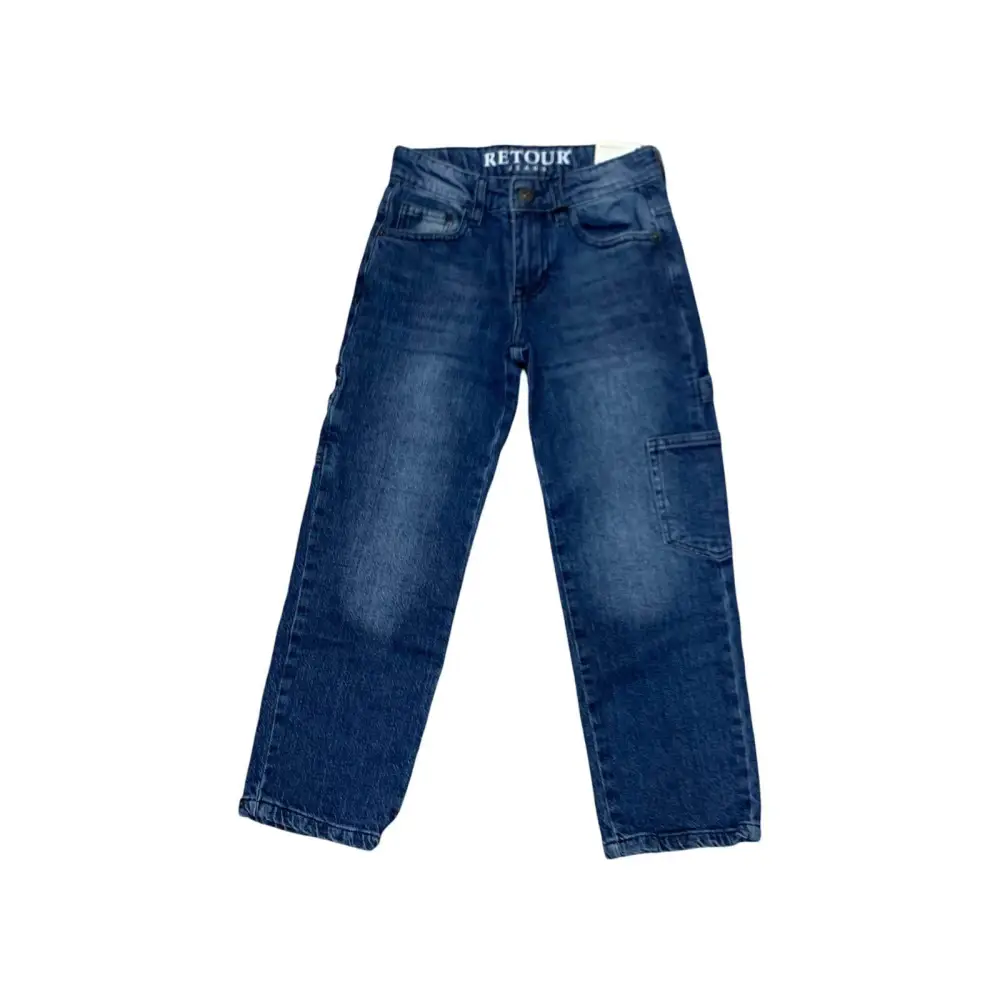JEANS BLU OVERSIZE RETOUR RDB-600 - OOPS by BabyBimbo 0-16