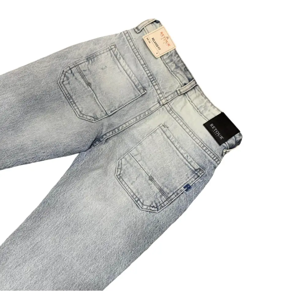 JEANS CHIARO RELAXED FIT RETOUR RDB-400 - OOPS by BabyBimbo 0-16