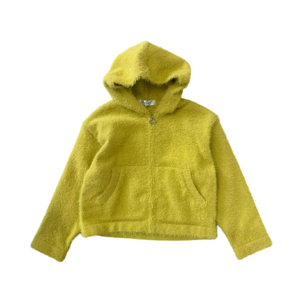 Maglia bambina con cappuccio per bambina da 3anni a 7anni Y-Clu YFBF24M320 - OOPS by BabyBimbo 0-16