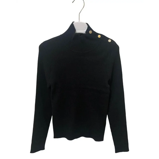 Maglia Nera per Ragazza da 8anni a 16anni Y-Clu YFJF24M265 - OOPS by BabyBimbo 0-16