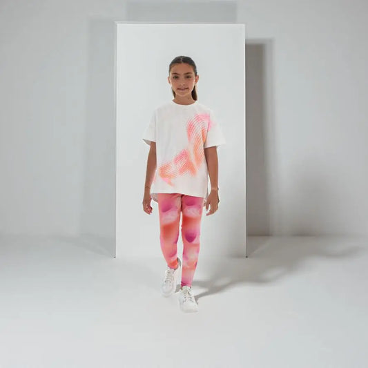 MAGLIETTA BIANCA OVERSIZE FREDDY FR1909 - Maglietta