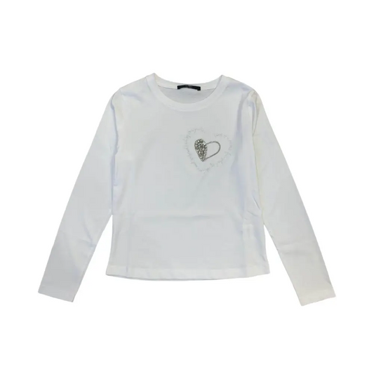 Maglietta bianca per bambina da 8anni a 16anni Relish Girl RGA2401 - OOPS by BabyBimbo 0-16