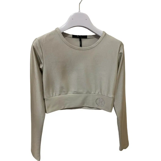 Maglietta cropped per bambina da 8anni a 16anni Relish Girl RGA241036 - OOPS by BabyBimbo 0-16