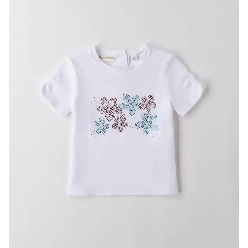 Maglietta per bambina da 3anni a 8 anni Sarabanda 0B307 - OOPS by BabyBimbo 0-16